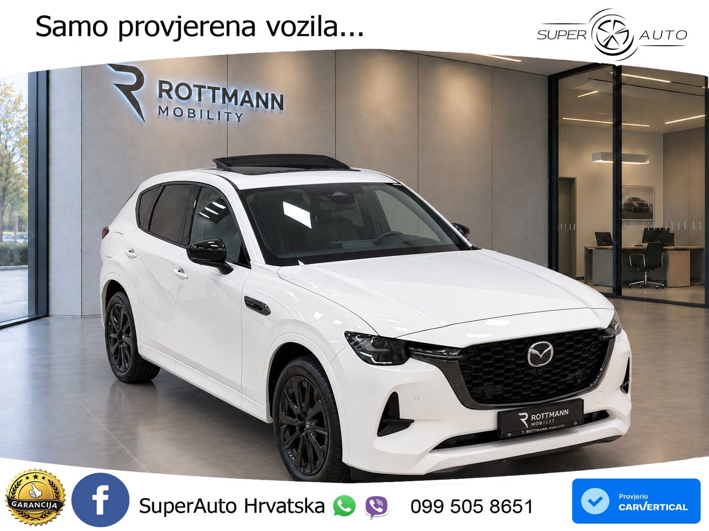 Mazda CX-60 2.5 e-Skyactiv (328 KS) AWD Automatic LED+GR SJED+ACC