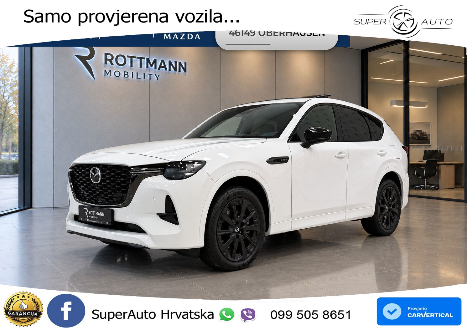 Mazda CX-60 2.5 e-Skyactiv (328 KS) AWD Automatic LED+GR SJED+ACC