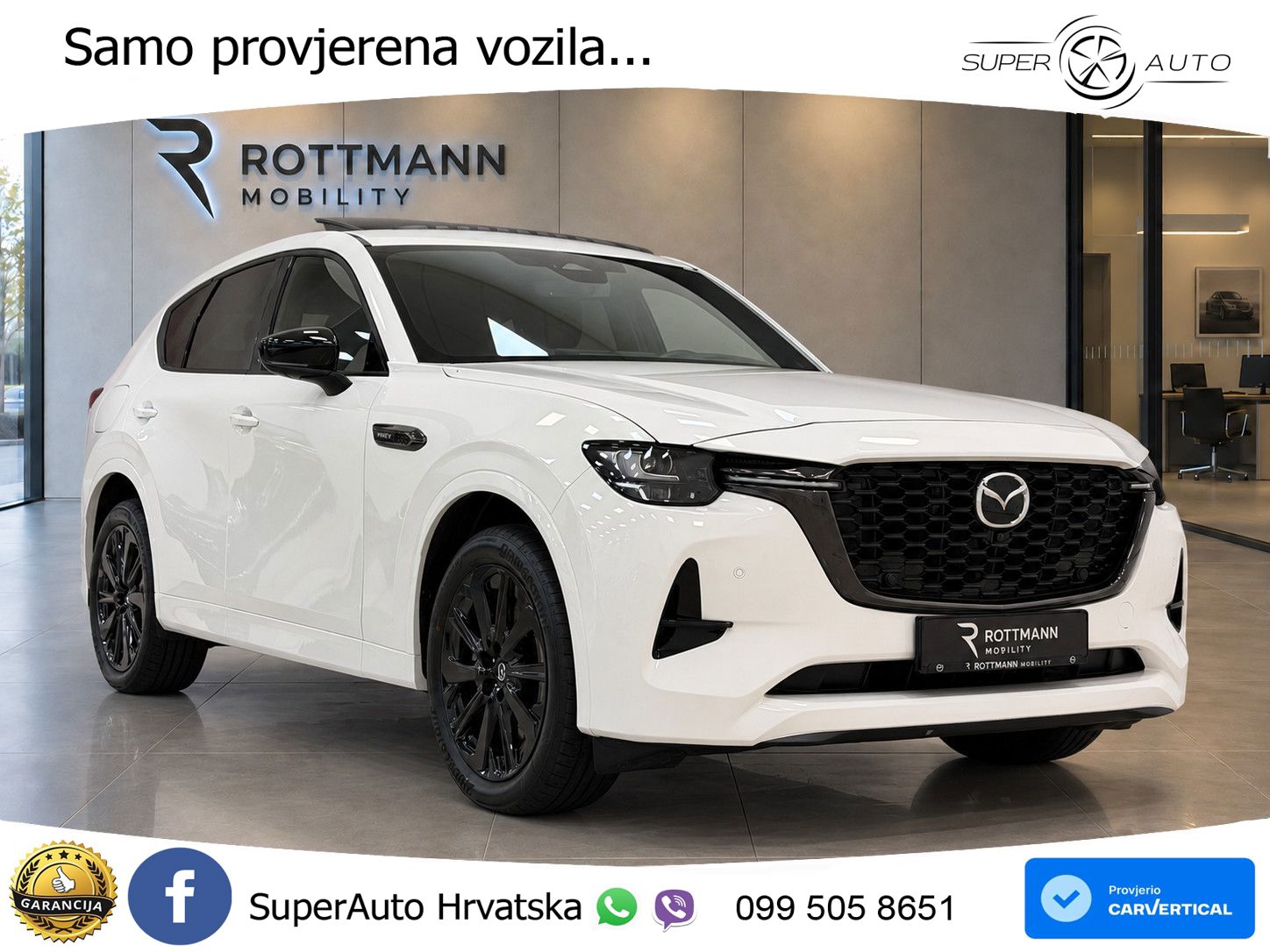 Mazda CX-60 2.5 e-Skyactiv (328 KS) AWD Automatic LED+GR SJED+ACC