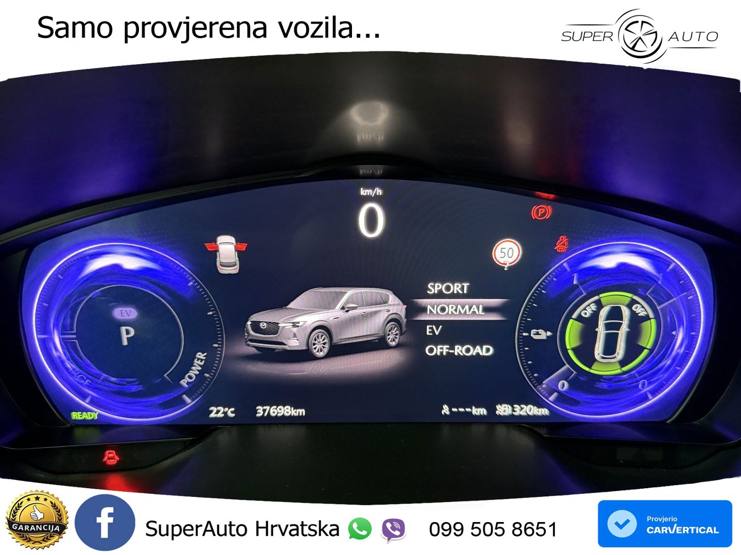 Mazda CX-60 2.5 e-Skyactiv (328 KS) AWD Automatic LED+GR SJED+ACC