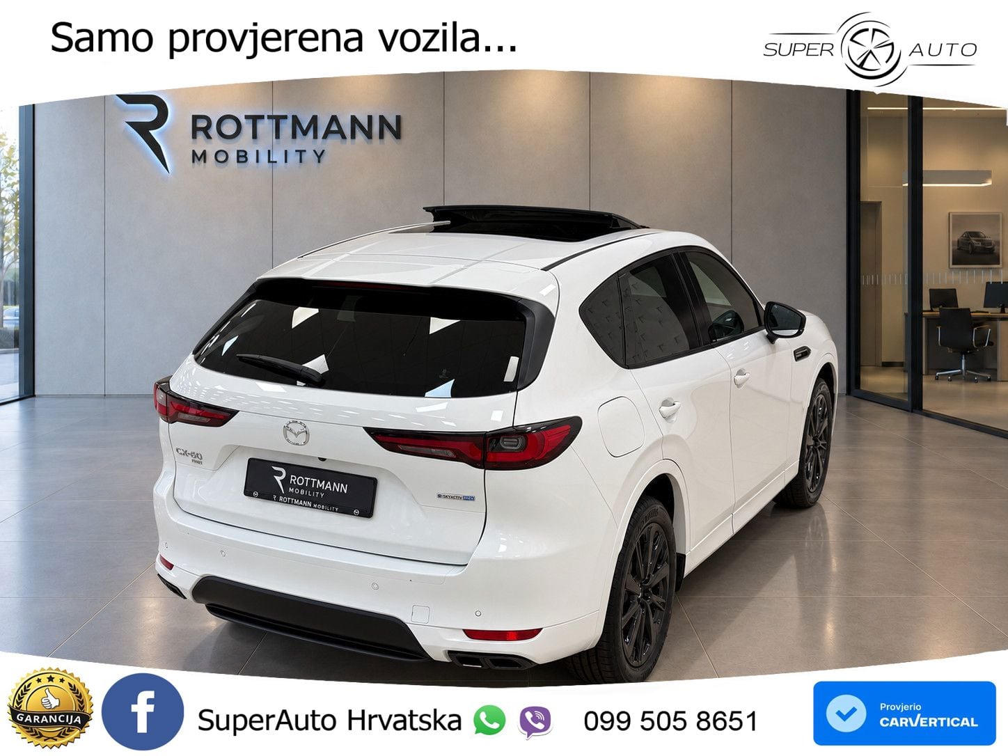 Mazda CX-60 2.5 e-Skyactiv (328 KS) AWD Automatic LED+GR SJED+ACC