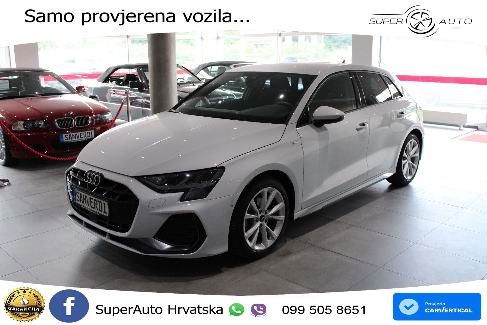 Audi A3 35 TFSI (150 KS) S tronic S line LED+GR SJED+ACC