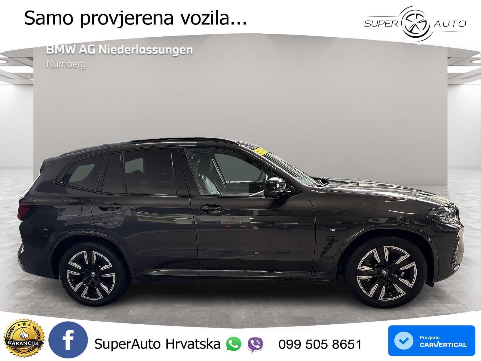 BMW iX3 80 kWh (286 KS)