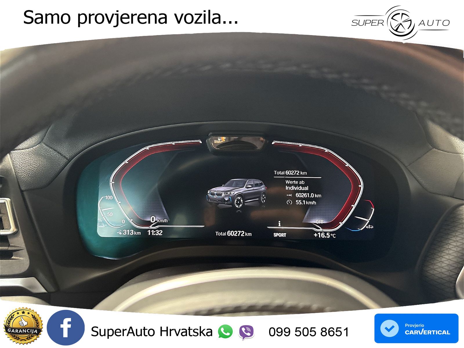 BMW iX3 80 kWh (286 KS)