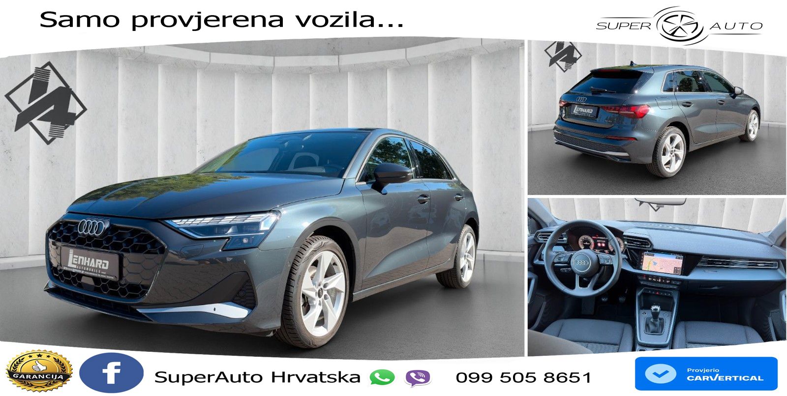 Audi A3 Sportback 30 TFSI (116 KS) LED+GR SJED+ACC