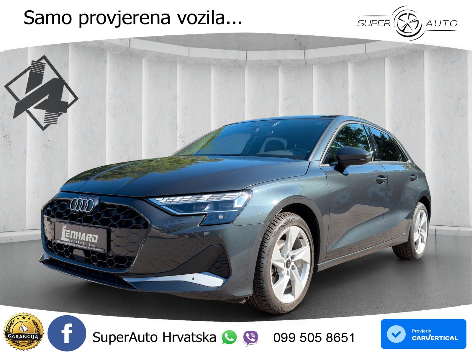 Audi A3 Sportback 30 TFSI (116 KS) LED+GR SJED+ACC