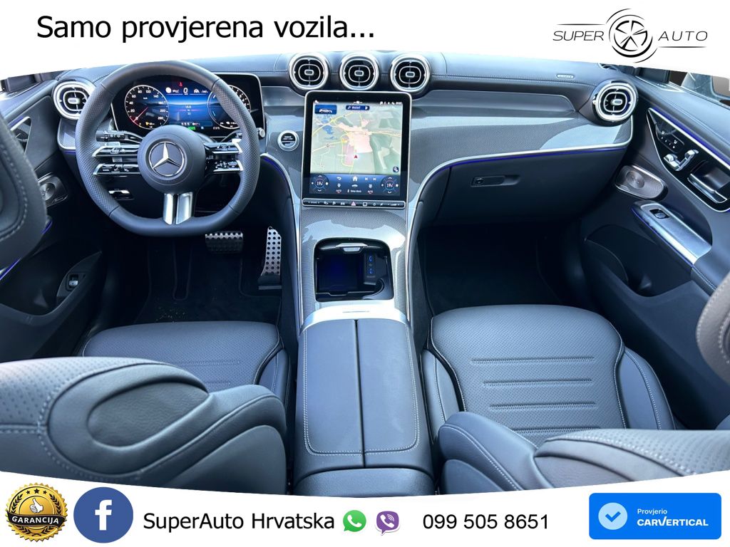 Mercedes GLC 400e (381 KS) 4MATIC 9G-TRONIC AMG ZRAČNI+ACC+GR SJED+360+PANO