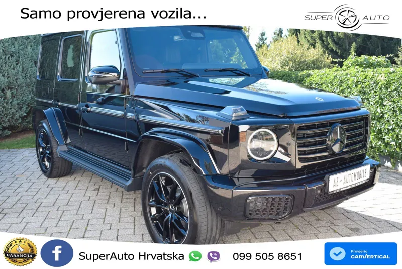 Mercedes G 450d Long (367 KS) 4MATIC 9G-TRONIC Superior LED+GR SJED+ACC