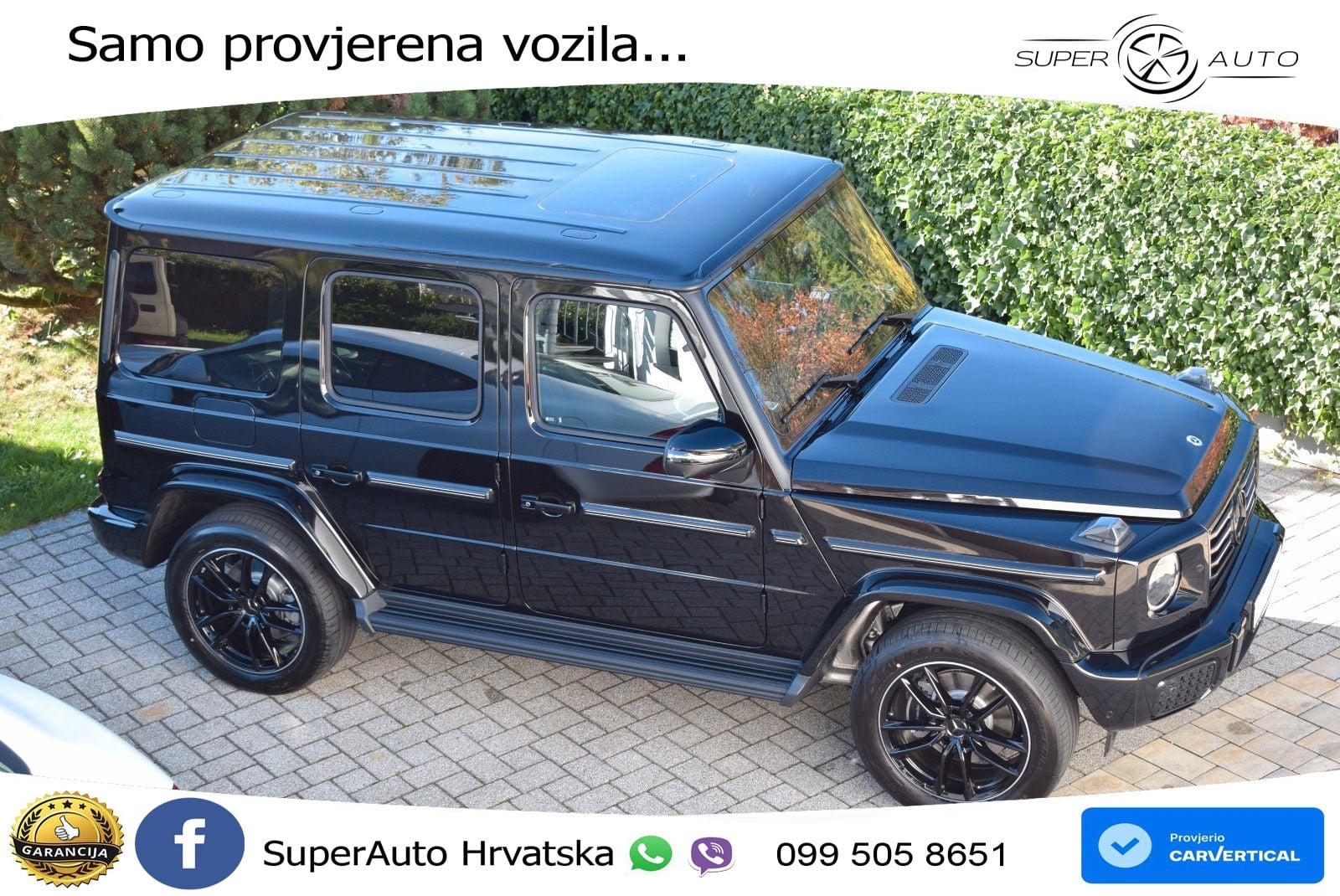 Mercedes G 450d Long (367 KS) 4MATIC 9G-TRONIC Superior LED+GR SJED+ACC
