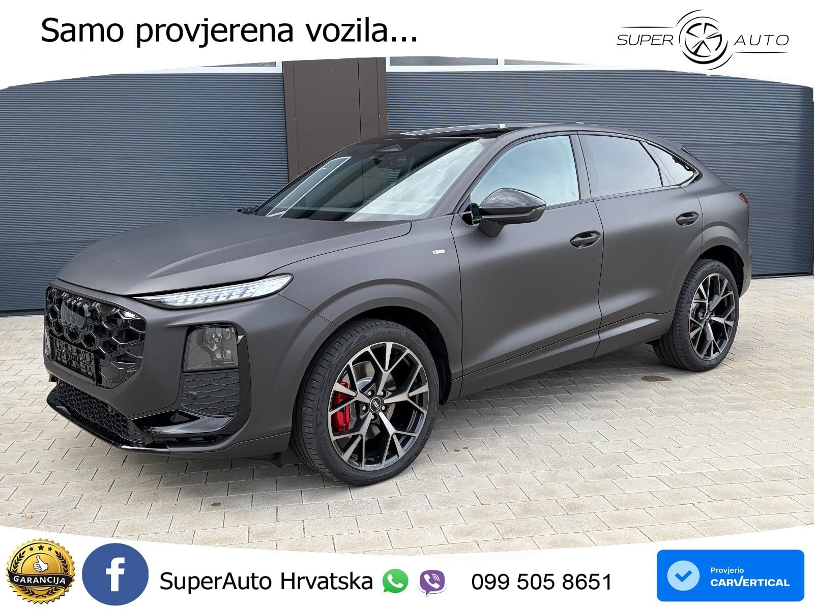 Audi Q3 Sportback 2.0 TFSI (204 KS) quattro S tronic S line LED+GR SJED+ACC