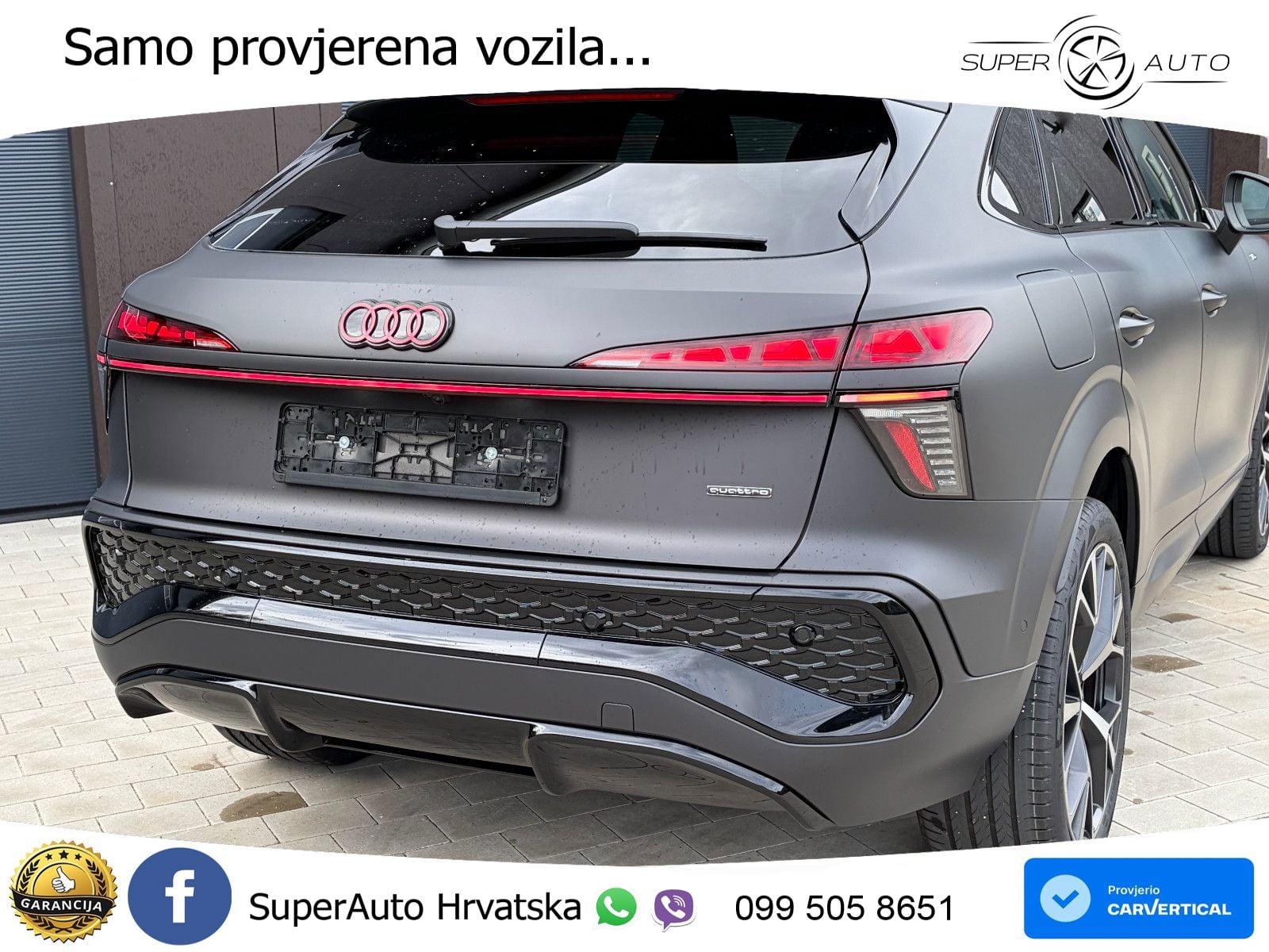 Audi Q3 Sportback 2.0 TFSI (204 KS) quattro S tronic S line LED+GR SJED+ACC