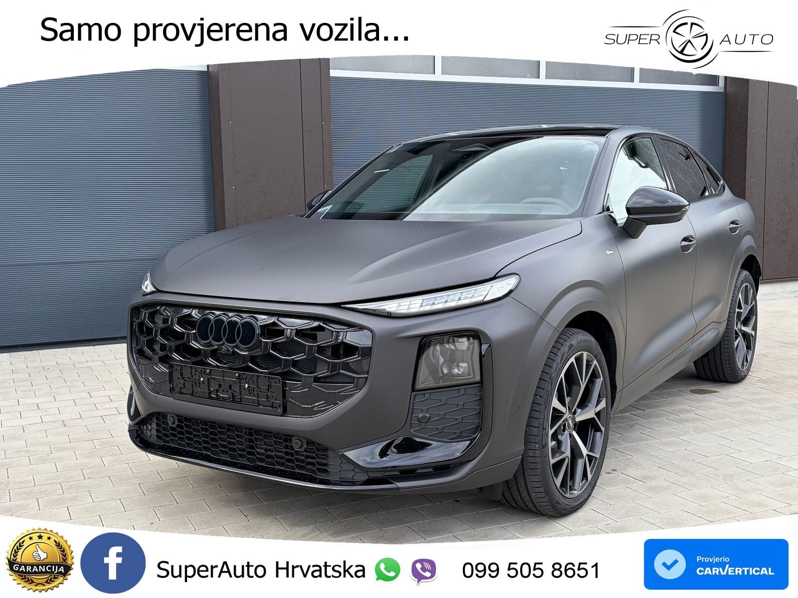 Audi Q3 Sportback 2.0 TFSI (204 KS) quattro S tronic S line LED+GR SJED+ACC