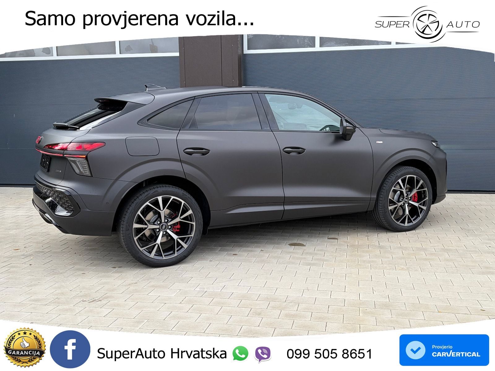 Audi Q3 Sportback 2.0 TFSI (204 KS) quattro S tronic S line LED+GR SJED+ACC