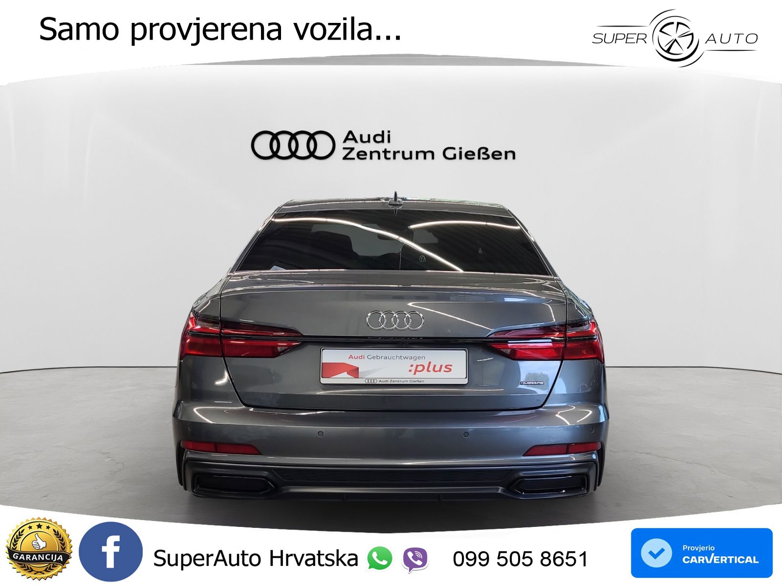 Audi A6 40 TDI (204 KS) quattro ultra S tronic S line LED+GR SJED+ACC