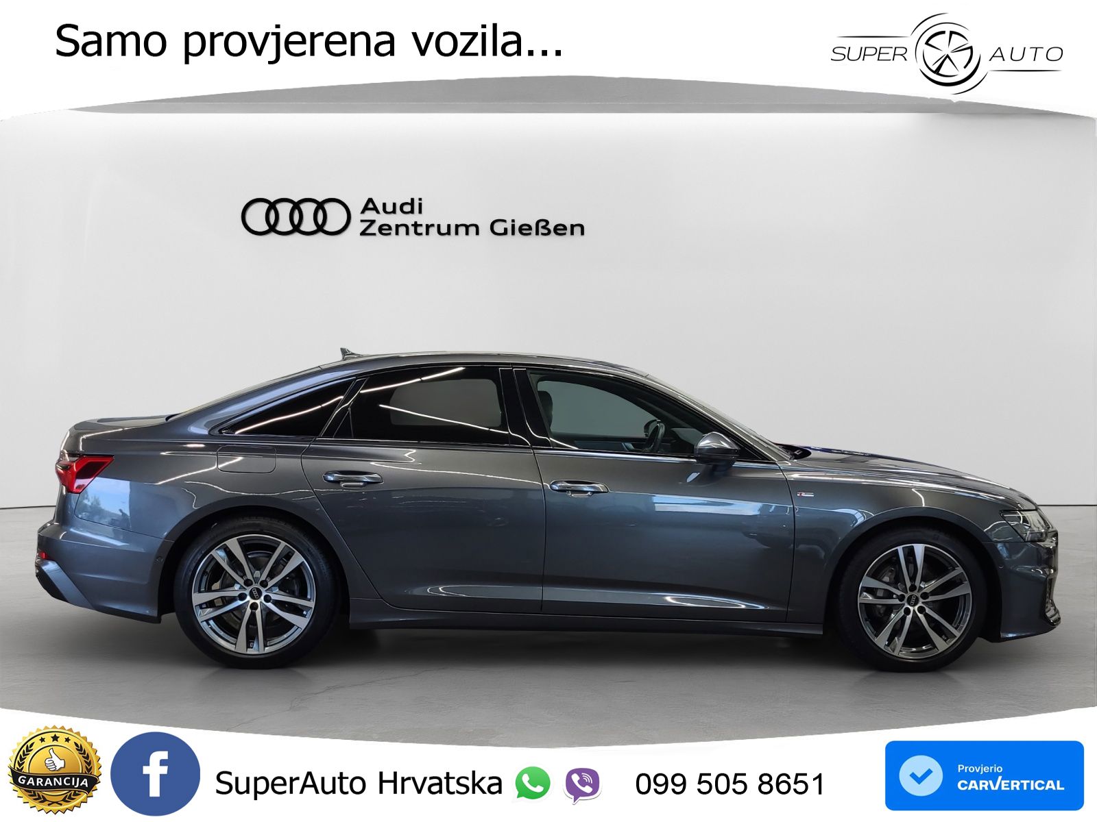 Audi A6 40 TDI (204 KS) quattro ultra S tronic S line LED+GR SJED+ACC