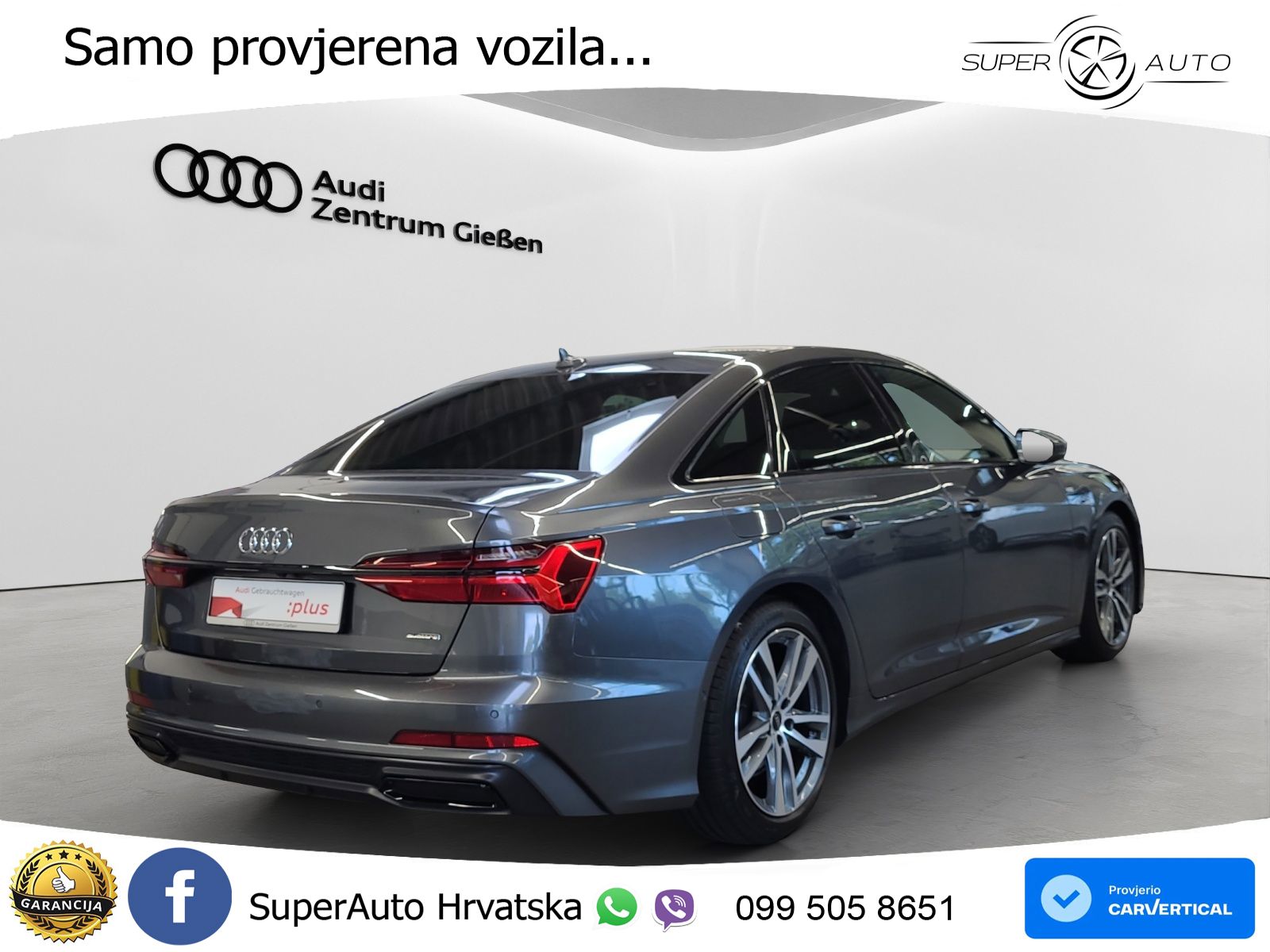 Audi A6 40 TDI (204 KS) quattro ultra S tronic S line LED+GR SJED+ACC