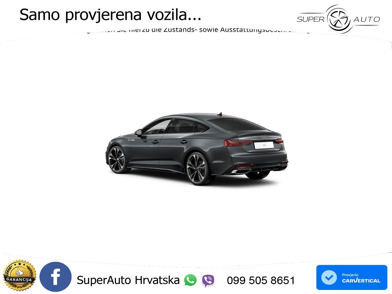 Audi A5 Sportback  40 TFSI (204 KS) S tronic S line MATRIX+GR SJED+KAM