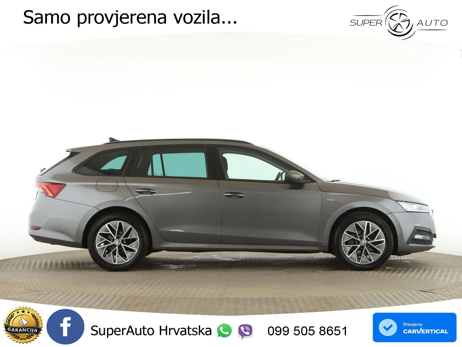 Škoda Octavia Combi 2.0 TDI (150 KS) 4x4 DSG LED+GR SJED+ACC