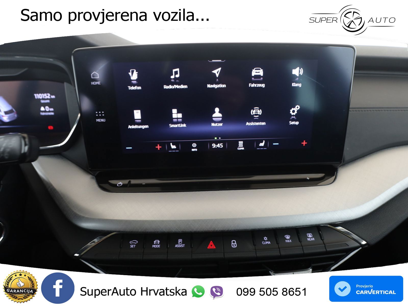 Škoda Octavia Combi 2.0 TDI (150 KS) 4x4 DSG LED+GR SJED+ACC