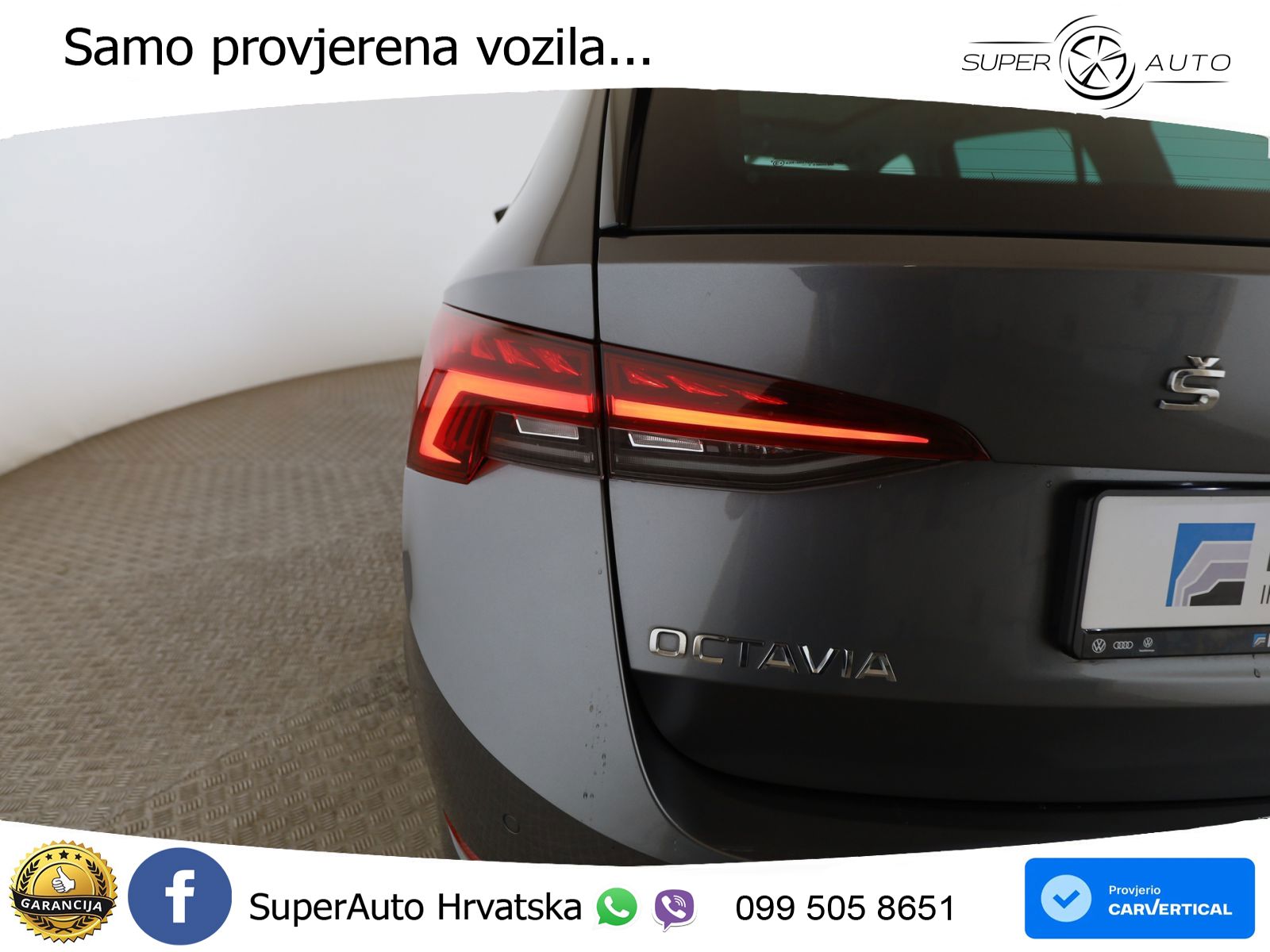 Škoda Octavia Combi 2.0 TDI (150 KS) 4x4 DSG LED+GR SJED+ACC