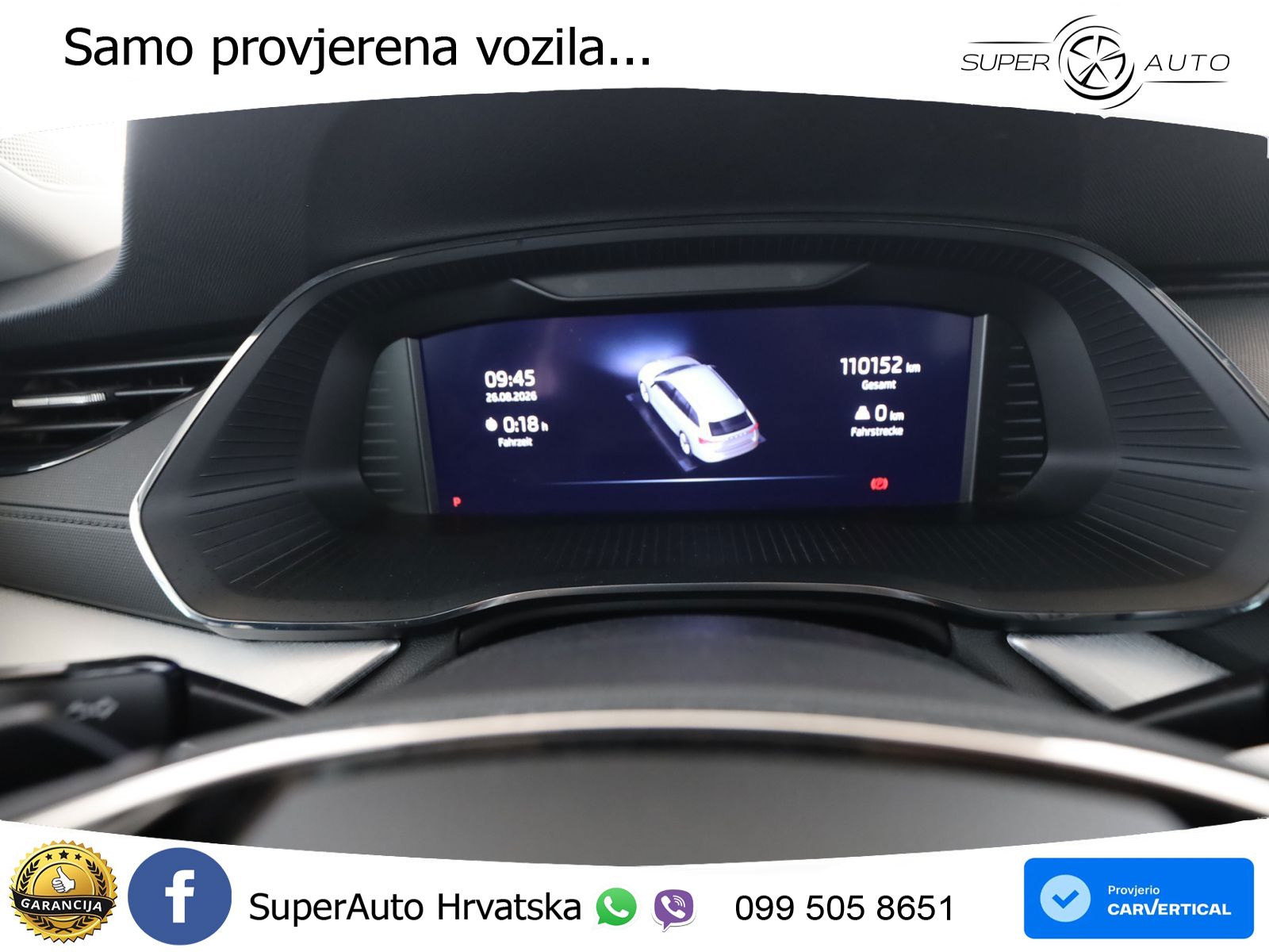 Škoda Octavia Combi 2.0 TDI (150 KS) 4x4 DSG LED+GR SJED+ACC