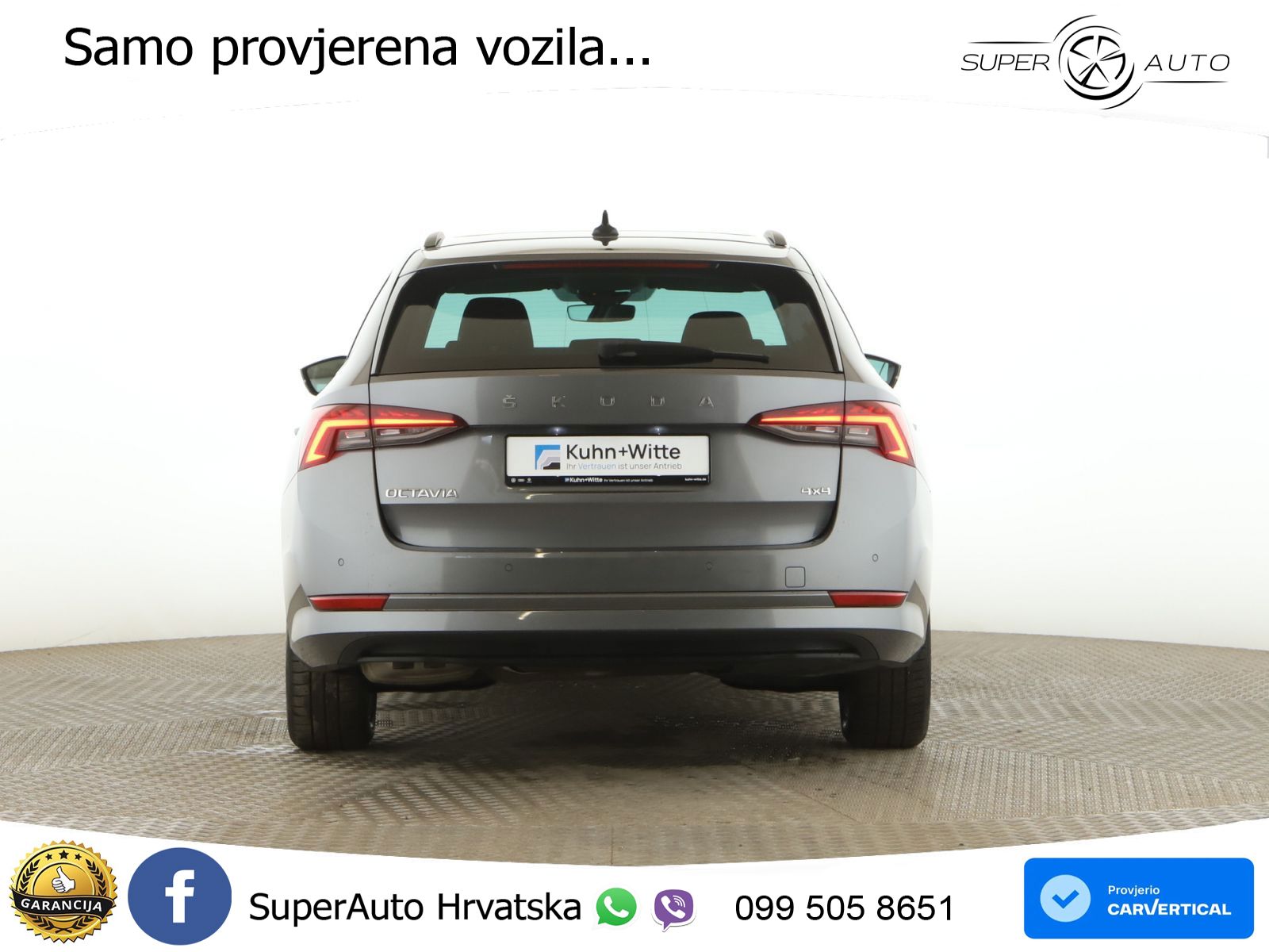 Škoda Octavia Combi 2.0 TDI (150 KS) 4x4 DSG LED+GR SJED+ACC