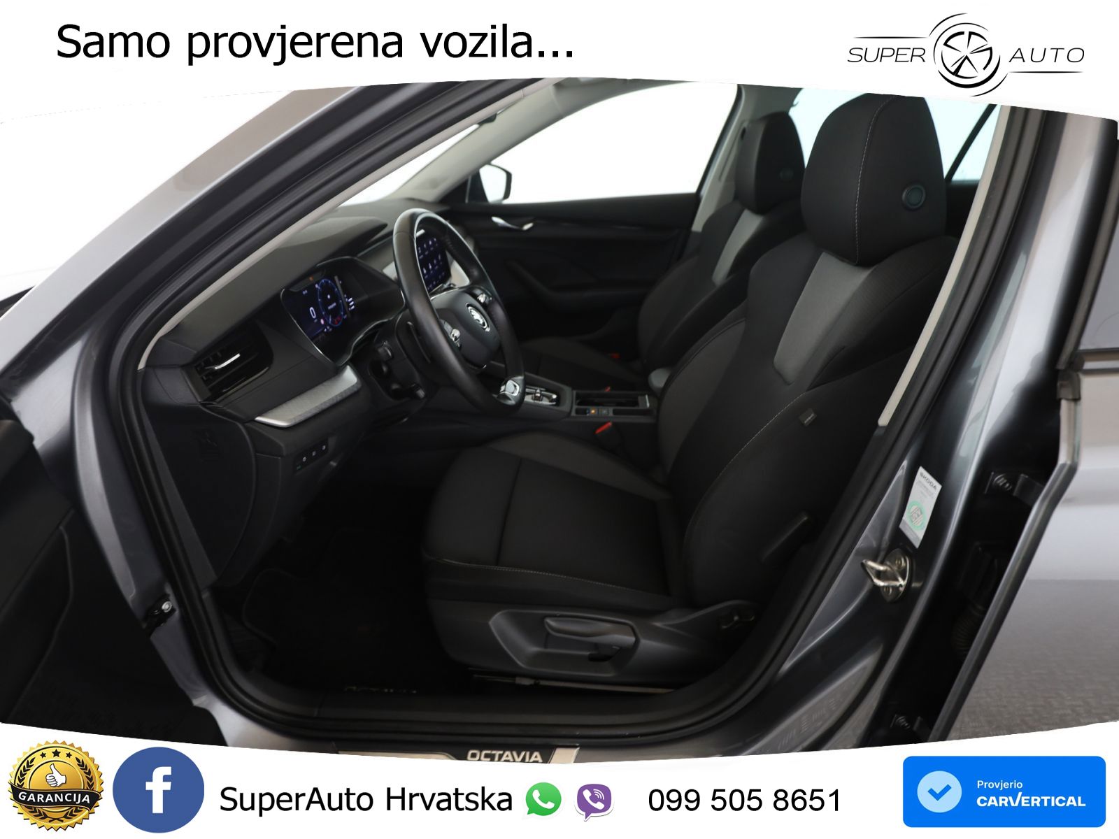 Škoda Octavia Combi 2.0 TDI (150 KS) 4x4 DSG LED+GR SJED+ACC