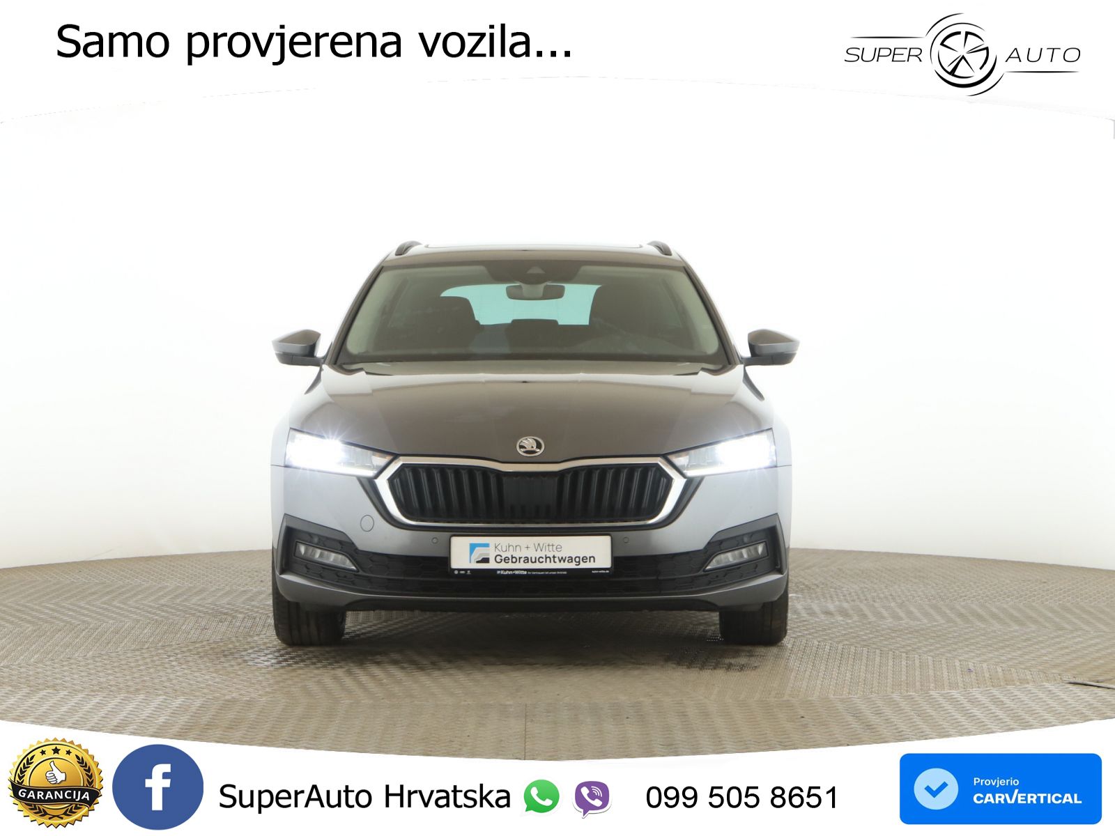 Škoda Octavia Combi 2.0 TDI (150 KS) 4x4 DSG LED+GR SJED+ACC