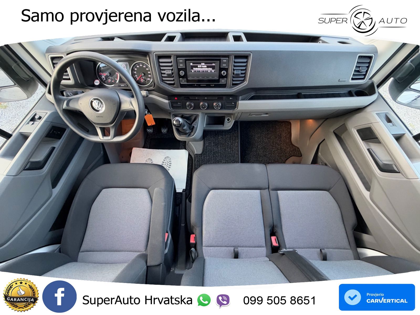 Volkswagen CRAFTER MIXTO L2H2 KLIMA STANDHEIZUNG 6-SITZER 140 KS