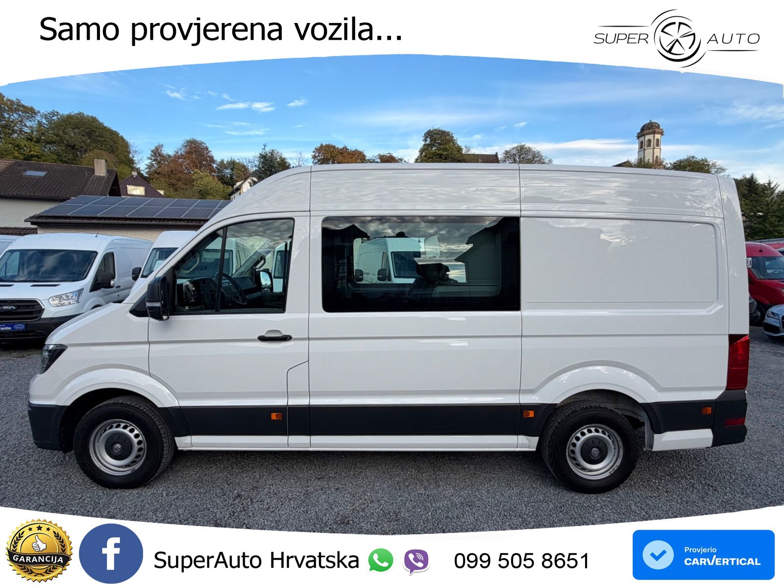 Volkswagen CRAFTER MIXTO L2H2 KLIMA STANDHEIZUNG 6-SITZER 140 KS