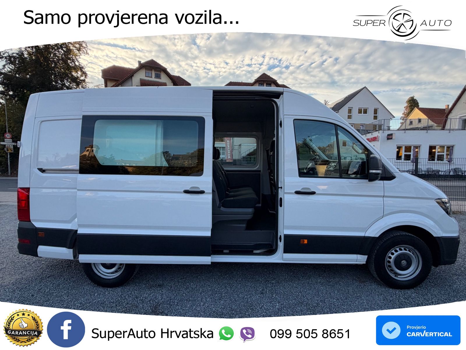 Volkswagen CRAFTER MIXTO L2H2 KLIMA STANDHEIZUNG 6-SITZER 140 KS