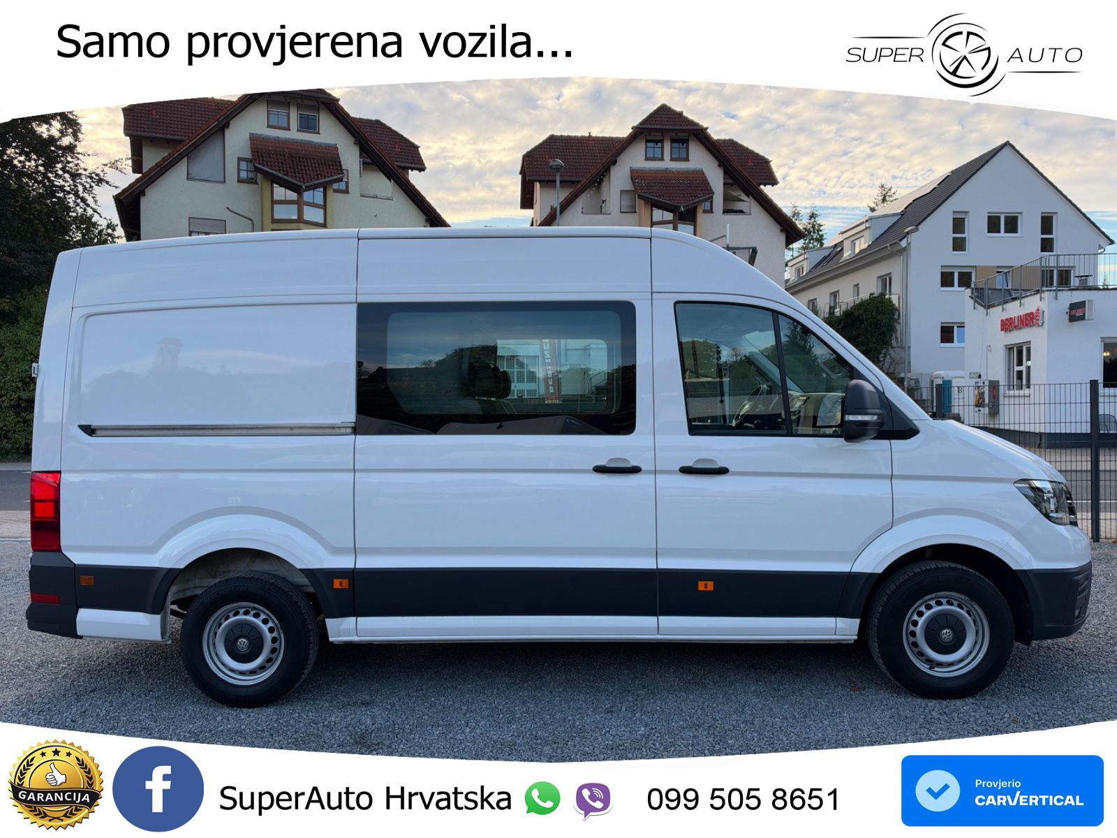 Volkswagen CRAFTER MIXTO L2H2 KLIMA STANDHEIZUNG 6-SITZER 140 KS
