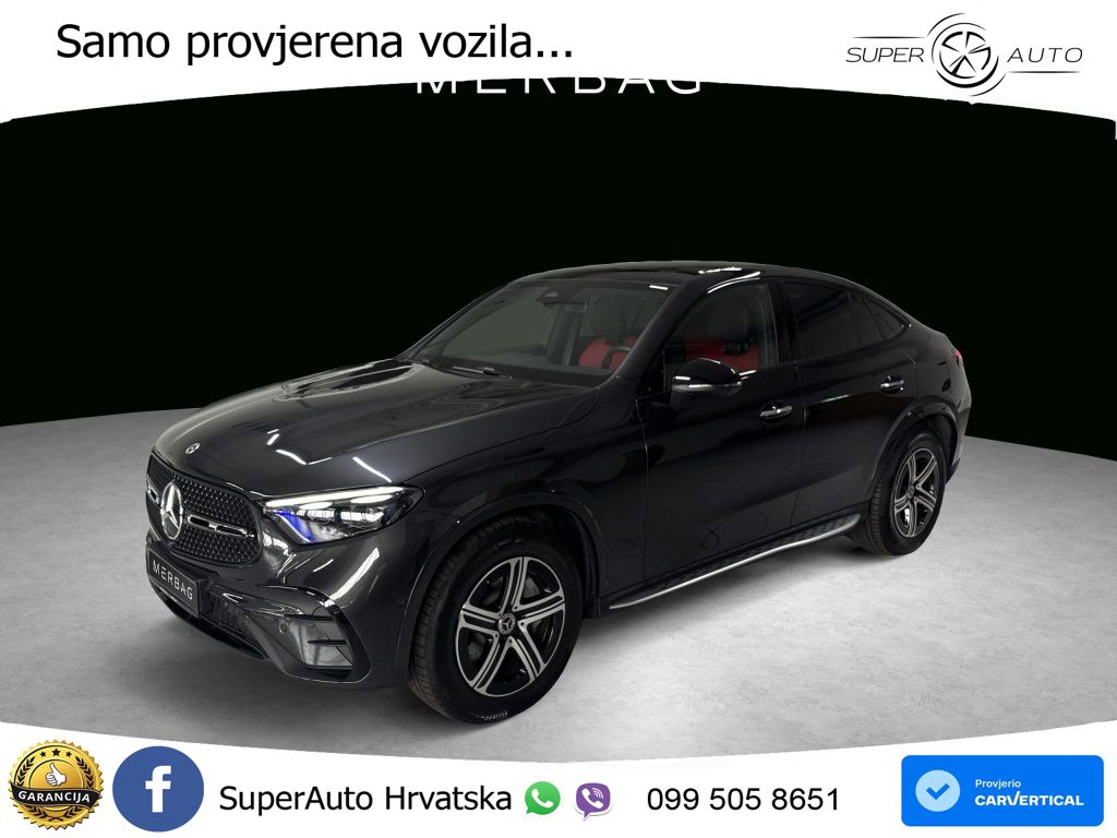 Mercedes GLC Coupe 220d (197 KS) 4MATIC 9G-TRONIC AMG ACC+GR SJED+360+PANO