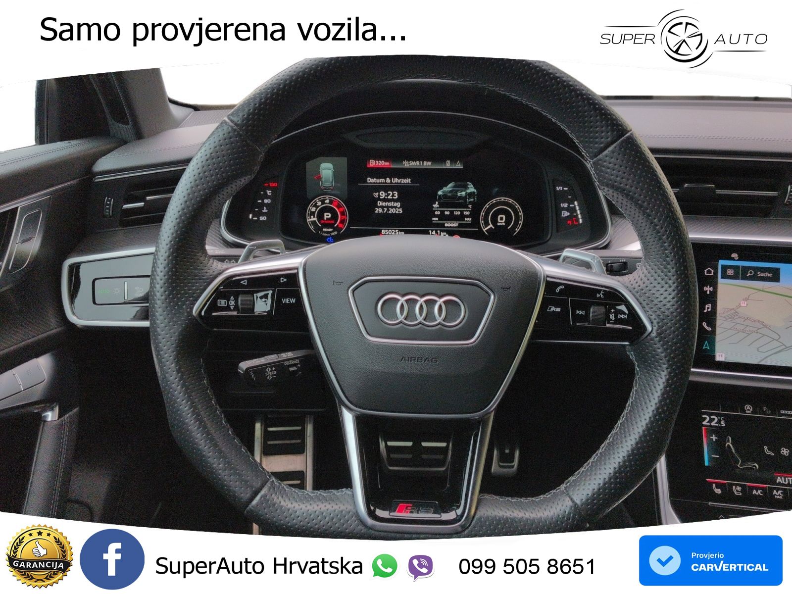 Audi RS6 Avant 4.0 TFSI V8 (600 KS) quattro Tiptronic LED+GR SJED+ACC