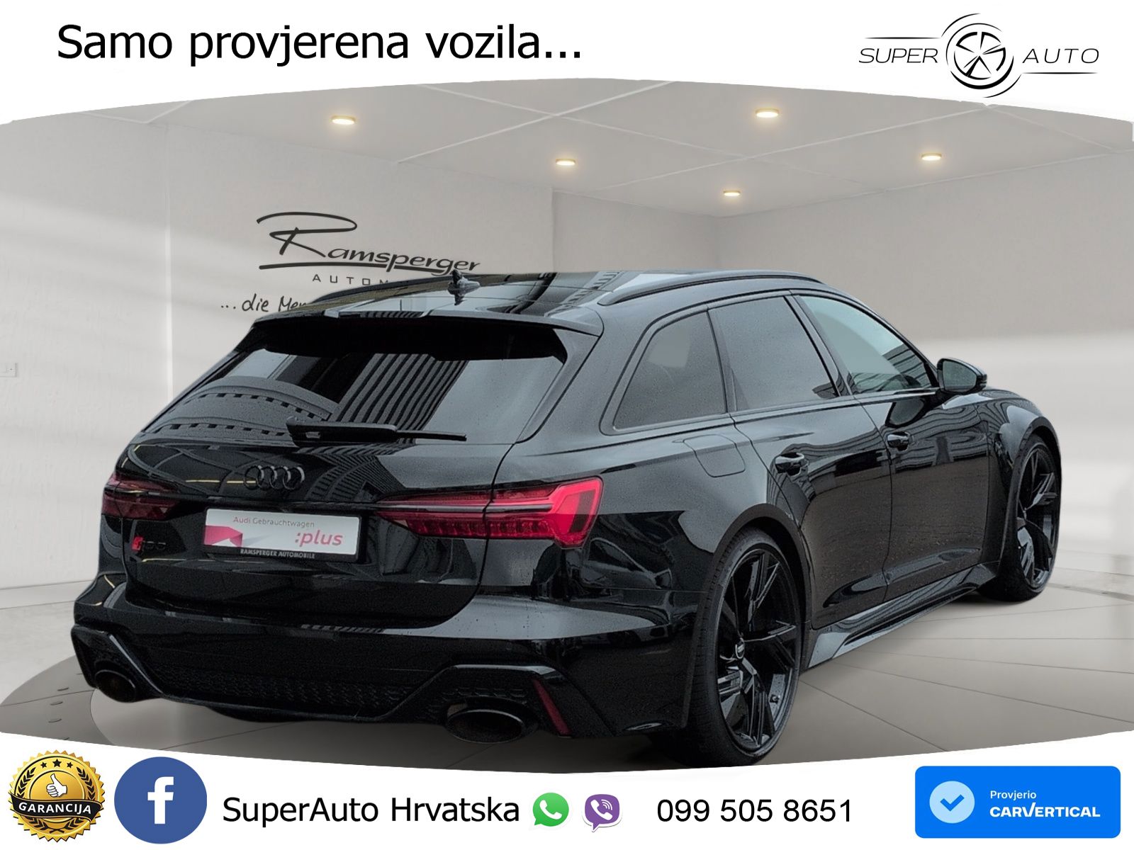 Audi RS6 Avant 4.0 TFSI V8 (600 KS) quattro Tiptronic LED+GR SJED+ACC