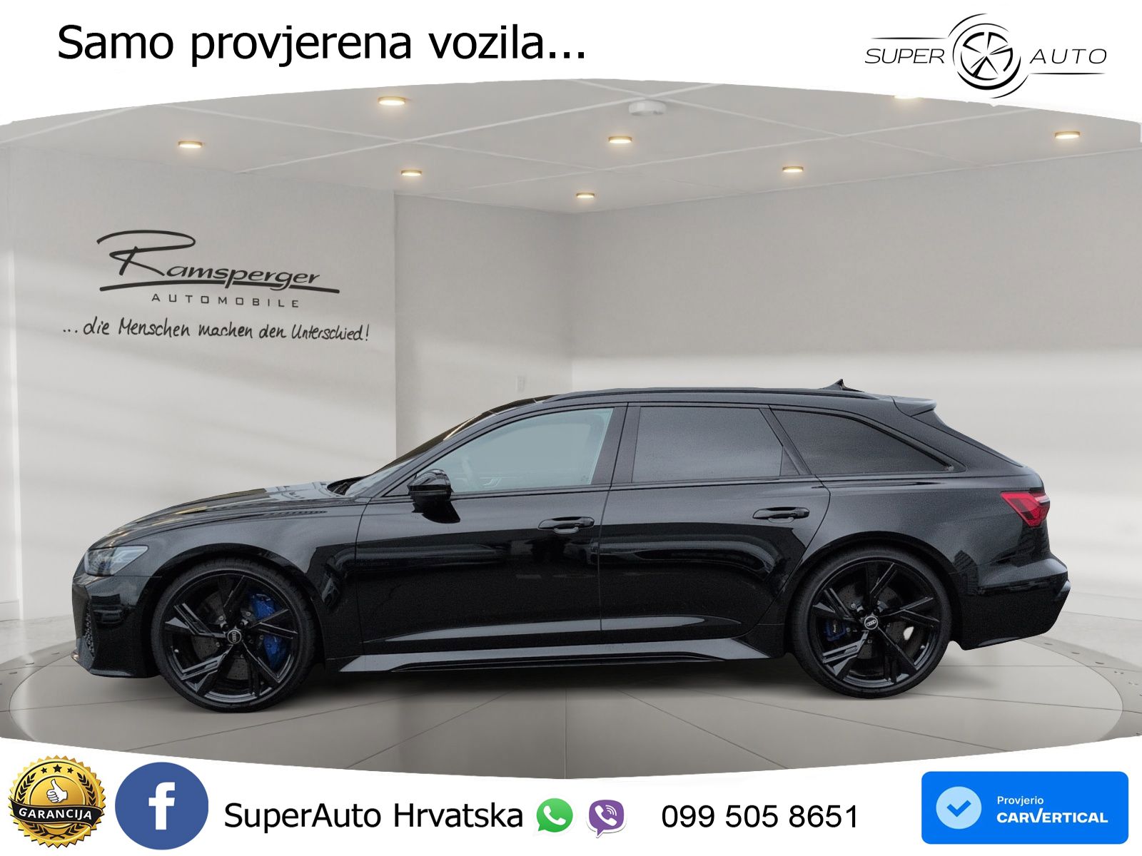 Audi RS6 Avant 4.0 TFSI V8 (600 KS) quattro Tiptronic LED+GR SJED+ACC