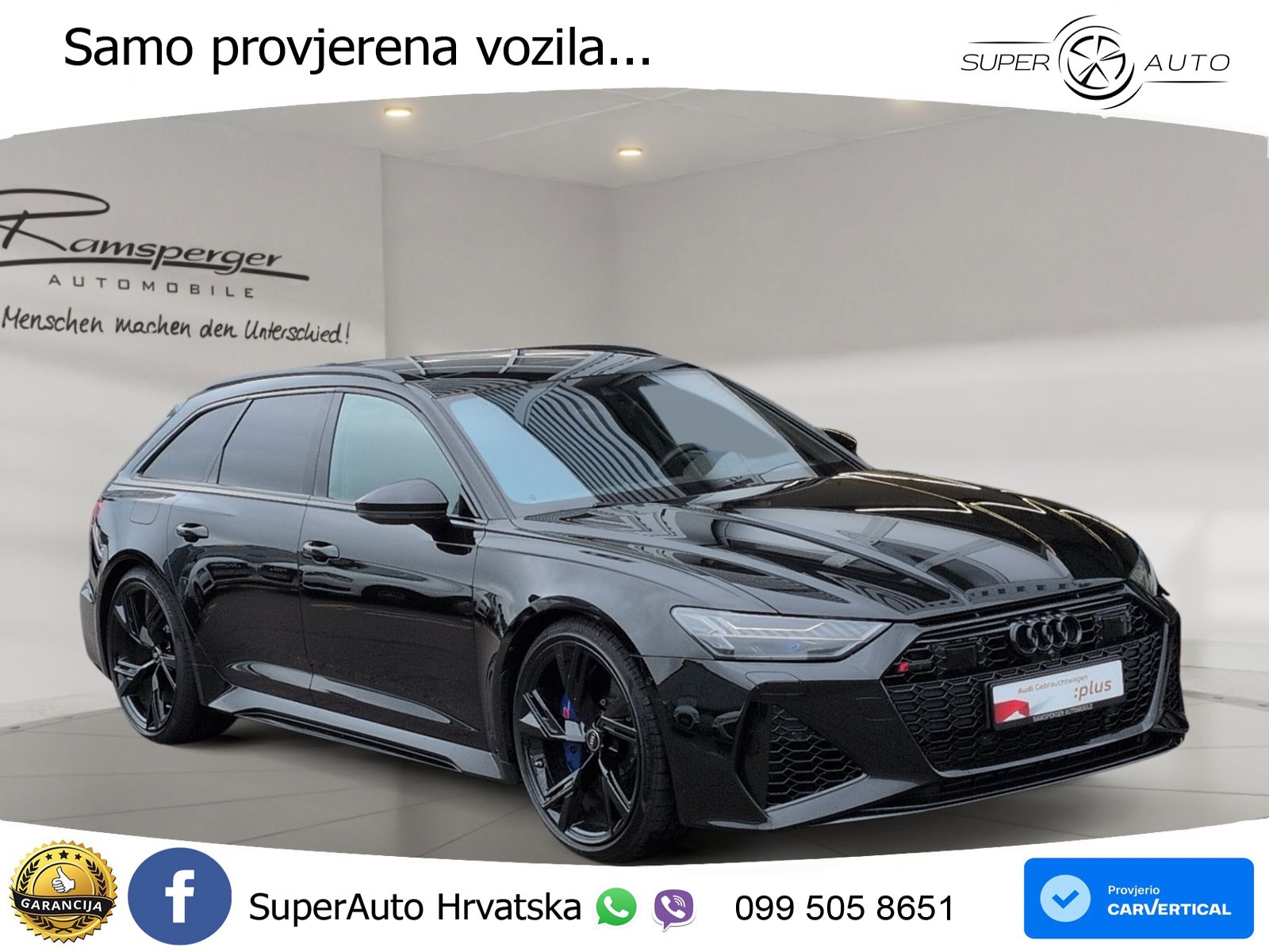 Audi RS6 Avant 4.0 TFSI V8 (600 KS) quattro Tiptronic LED+GR SJED+ACC