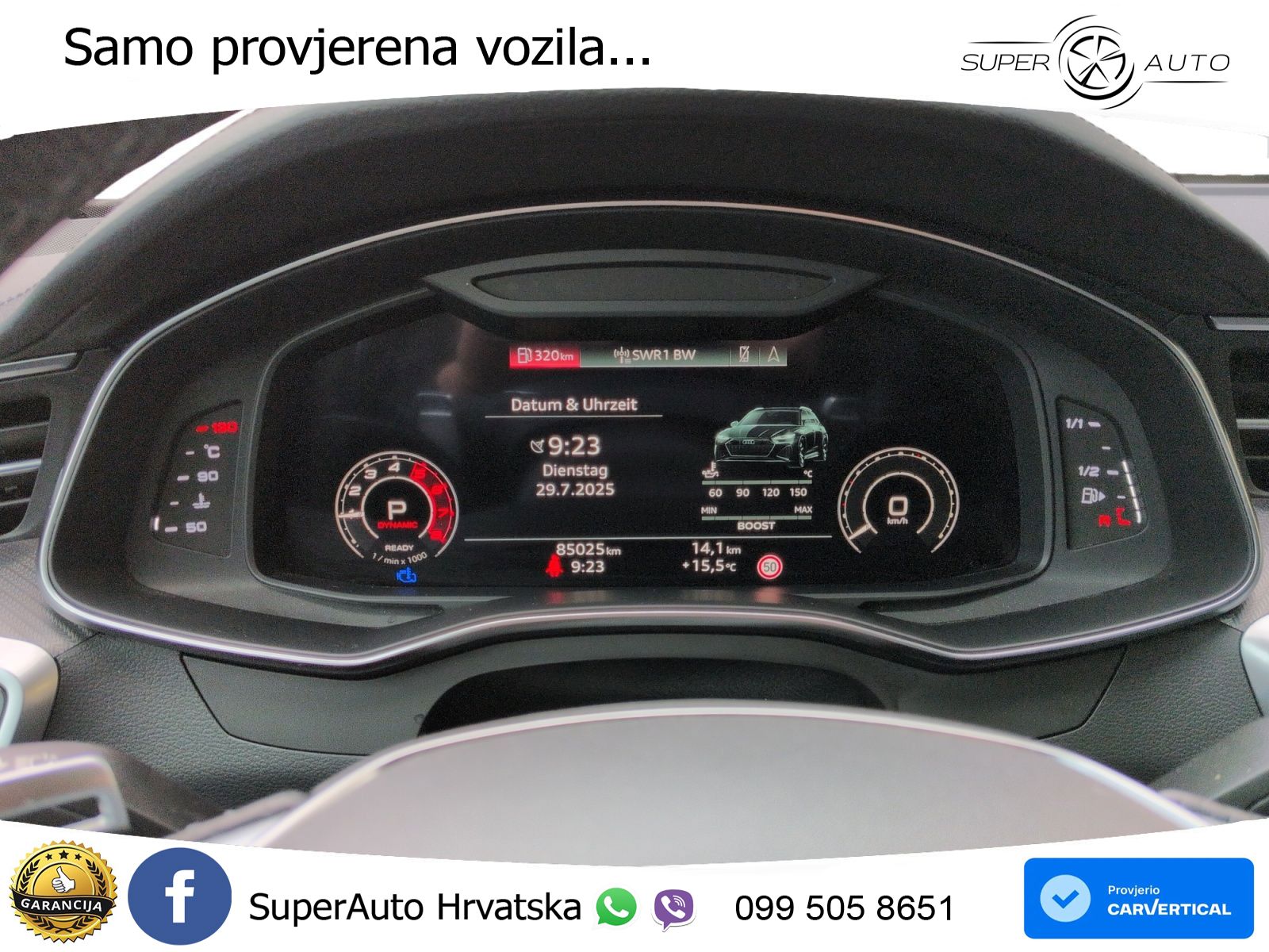 Audi RS6 Avant 4.0 TFSI V8 (600 KS) quattro Tiptronic LED+GR SJED+ACC