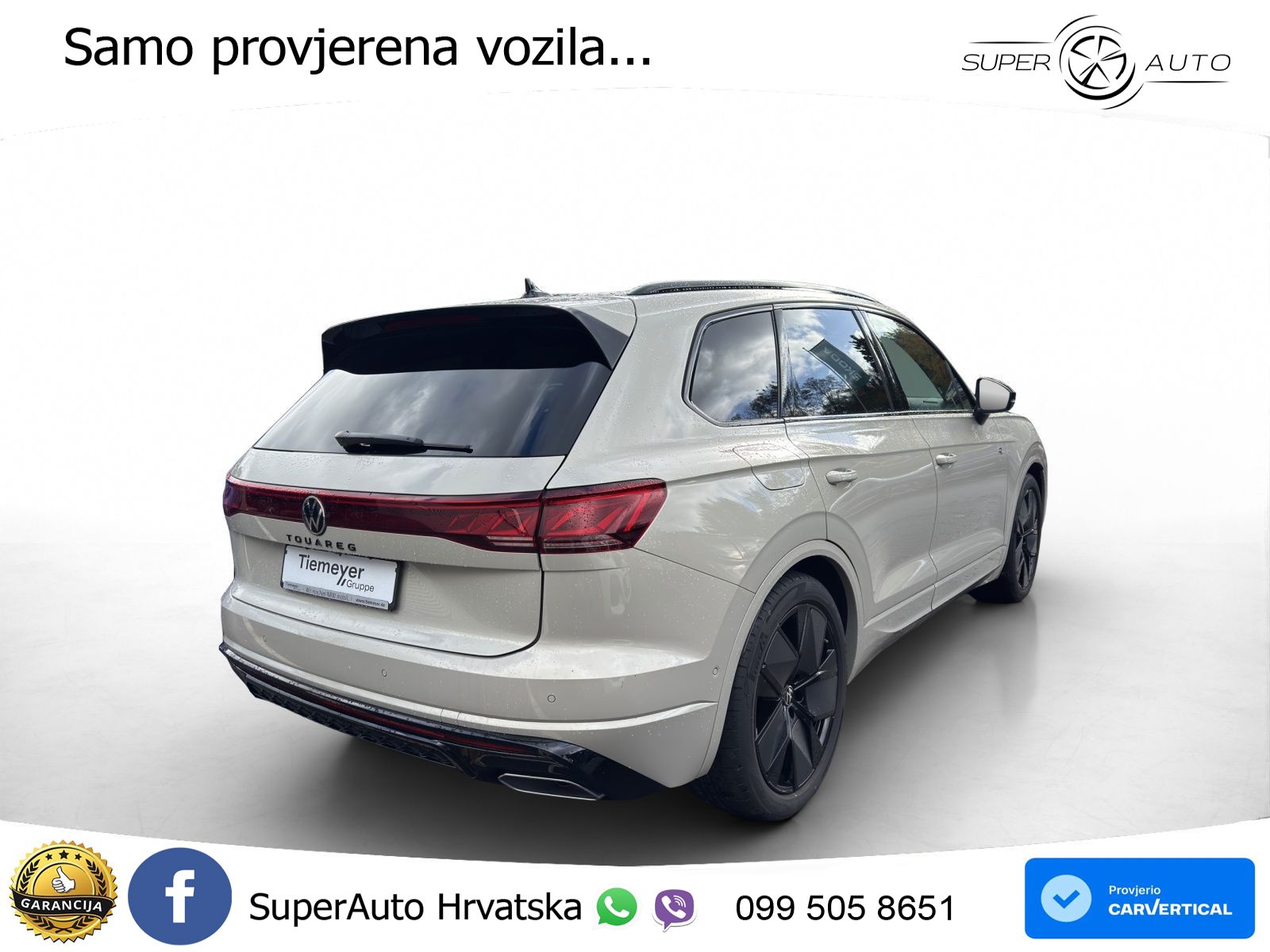 Volkswagen Touareg 3.0 V6 TFSI (340 KS) 4MOTION Tiptronic R-Line ZRAČNI+ACC+4xGR SJED+KAM
