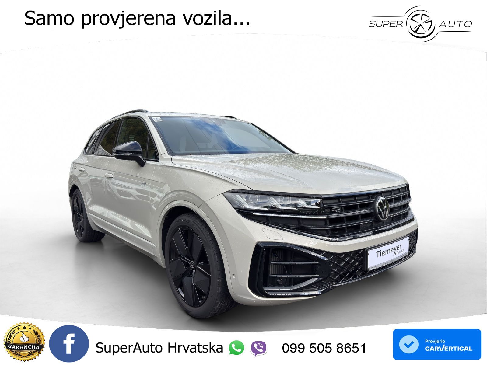 Volkswagen Touareg 3.0 V6 TFSI (340 KS) 4MOTION Tiptronic R-Line ZRAČNI+ACC+4xGR SJED+KAM