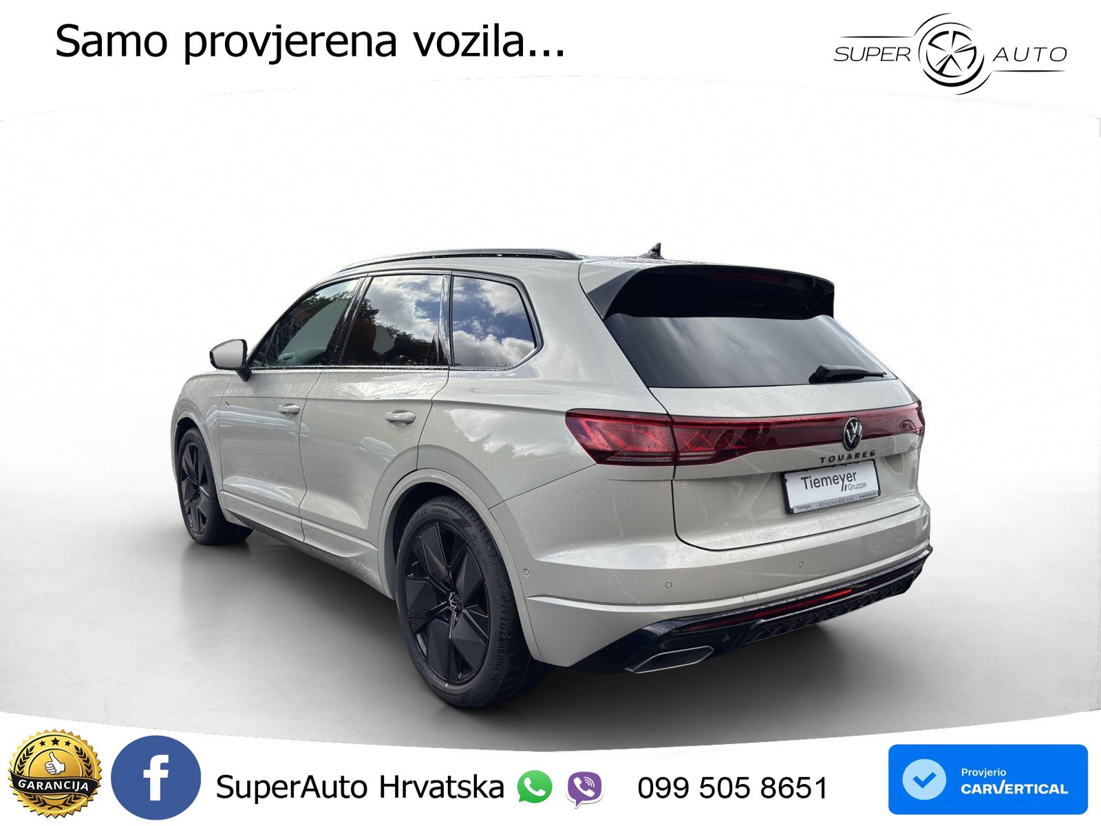 Volkswagen Touareg 3.0 V6 TFSI (340 KS) 4MOTION Tiptronic R-Line ZRAČNI+ACC+4xGR SJED+KAM