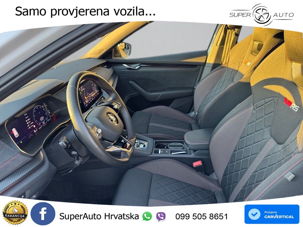 Škoda Octavia Combi RS 2.0 TDI (200 KS) DSG MATRIX+GR SJED+KAM