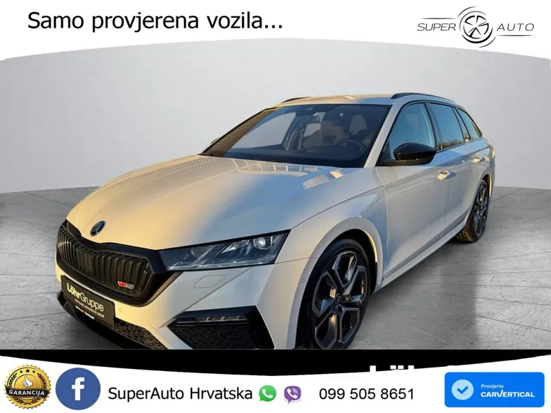 Škoda Octavia Combi RS 2.0 TDI (200 KS) DSG MATRIX+GR SJED+KAM