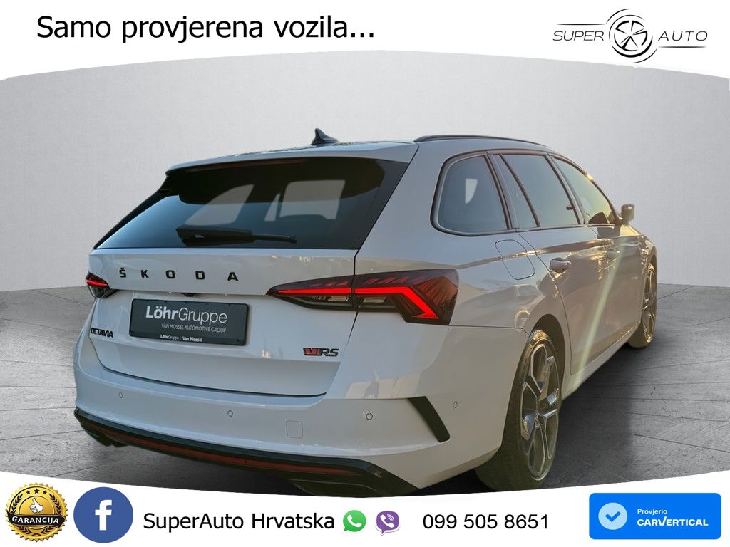 Škoda Octavia Combi RS 2.0 TDI (200 KS) DSG MATRIX+GR SJED+KAM