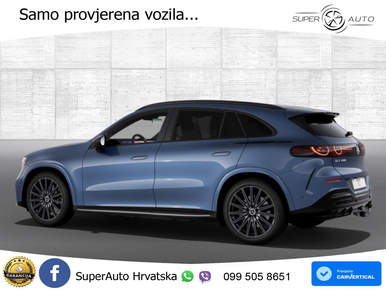 Mercedes GLC 400 94 kWh (489 KS) 4MATIC EQ Technology AMG LED+GR SJED+ACC