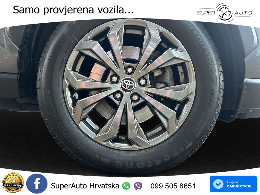 Toyota RAV4 2.5 (222 KS) Hybrid E-Four e-CVT LED+GR SJED+ACC