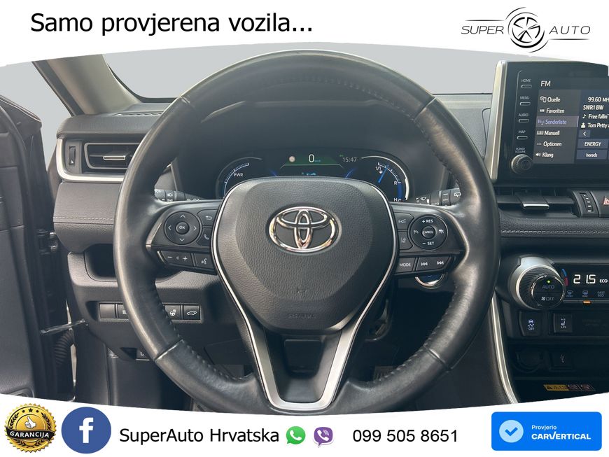 Toyota RAV4 2.5 (222 KS) Hybrid E-Four e-CVT LED+GR SJED+ACC