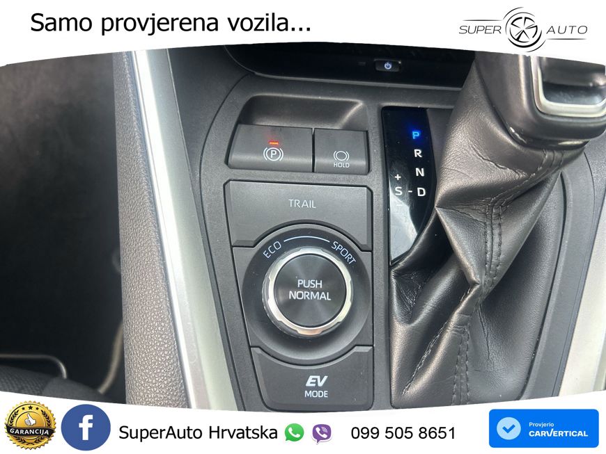 Toyota RAV4 2.5 (222 KS) Hybrid E-Four e-CVT LED+GR SJED+ACC