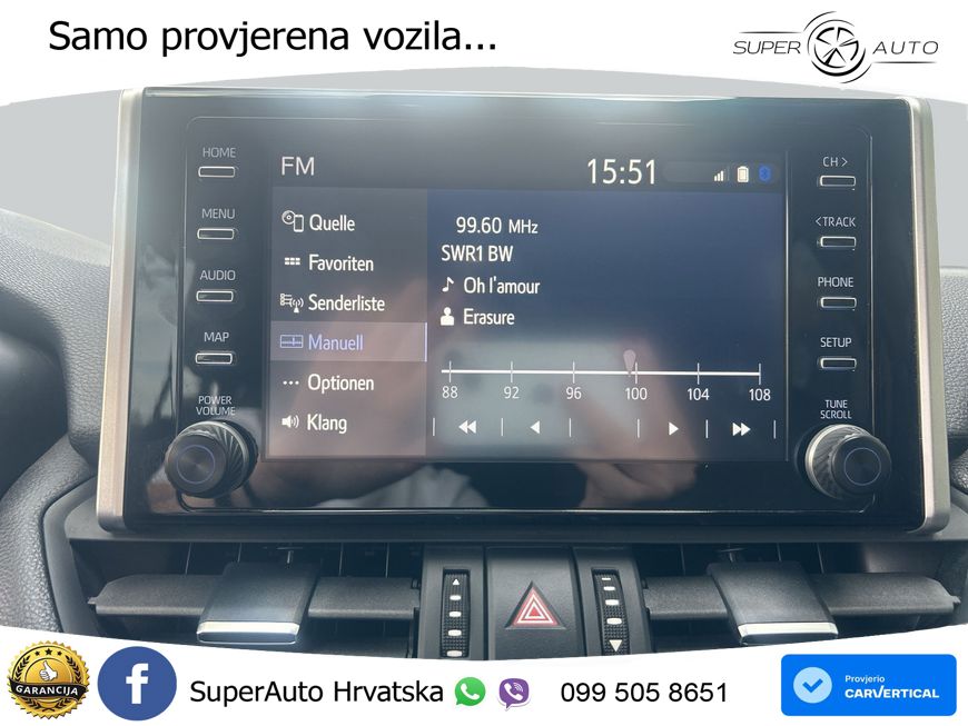 Toyota RAV4 2.5 (222 KS) Hybrid E-Four e-CVT LED+GR SJED+ACC