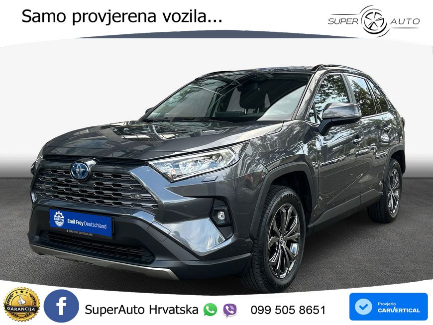 Toyota RAV4 2.5 (222 KS) Hybrid E-Four e-CVT LED+GR SJED+ACC